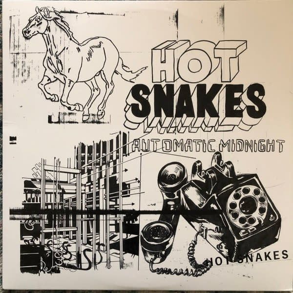 Hot Snakes – Automatic Midnight (NM, 2018, LP, Reissue, Orange Translucent, Sub Pop – SP1217)