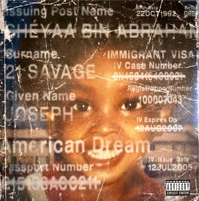 21 Savage – American Dream (New, 2LP, Slaughter Gang 2024)