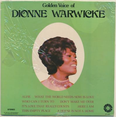 Dionne Warwicke – Golden Voice Of Dionne Warwicke (VG, 1972, LP, Springboard – SPB 4001 / SP-4001) DSG