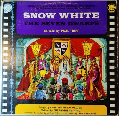 Paul Tripp – Snow White And The Seven Dwarfs (VG, 1965, LP, Golden Records – LP 165)