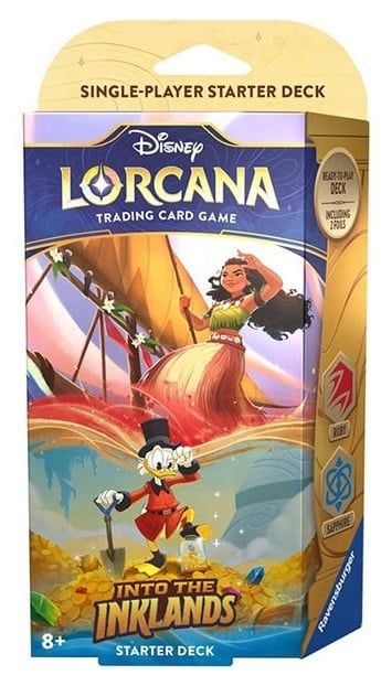 Lorcana Into the Inklands Starter Deck: Ruby Sapphire