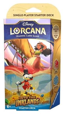 Lorcana Into the Inklands Starter Deck: Ruby Sapphire