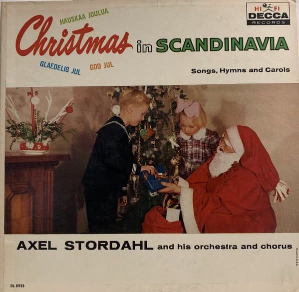 Axel Stordahl And His Orchestra And Chorus – Christmas In Scandinavia (VG, 1959, LP, 	Decca – DL 8933)