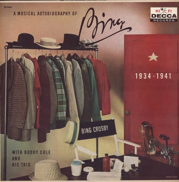 Bing Crosby With Buddy Cole And His Trio – A Musical Autobiography Of Bing 1934-1941 (VG, 1958, LP, Decca – DL 9064)