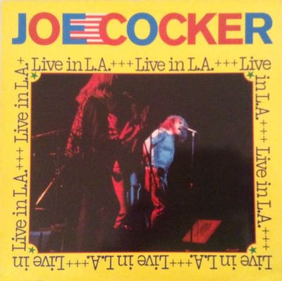 Joe Cocker – Live In L.A. (VG, 1976, LP, Cube Records – INT 136.311, Germany) SCAZ
