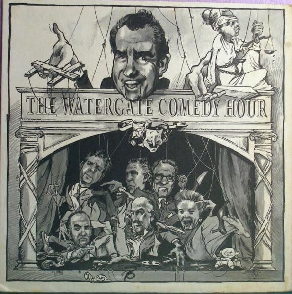 Various – The Watergate Comedy Hour (VG, 1973, LP, Hidden Records – ST-11202) SCAZ