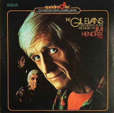 The Gil Evans Orchestra – Plays The Music Of Jimi Hendrix (VG, 1974, Quadraphonic, RCA – APD1-0667)
