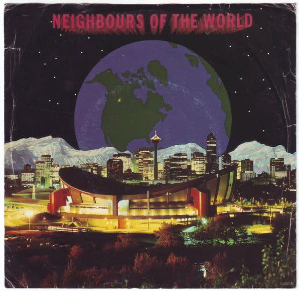Kelita &amp; Duncan Meiklejohn – Neighbours Of The World (VG+, 1987, 45 RPM, Single, Columbia – 7CDN-41)