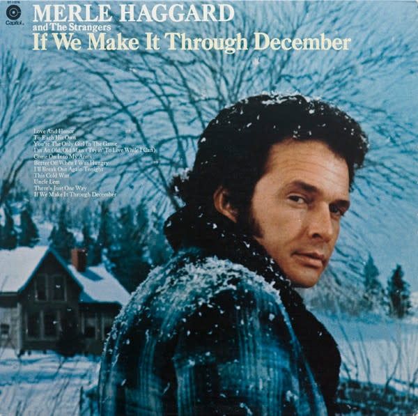 Merle Haggard – If We Make It Through December (VG, 1974, LP, Capitol Records – ST-11276)