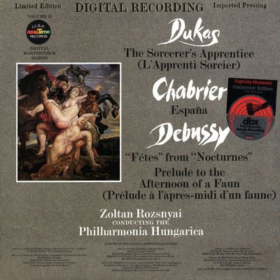 Zoltan Rozsnyai, Philharmonia Hungarica – Dukas / Chabrier / Debussy (VG+, 1979, DBX Encoded, M &amp; K Realtime Records – RT-202) DSG