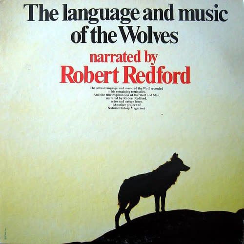 Robert Redford – The Language And Music Of The Wolves (VG, 1971, LP, Tonsil Records / Natural History Magazine – 003)