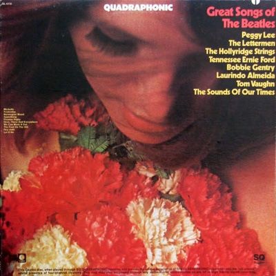 Various – Great Songs Of The Beatles (VG, 1972, Quadraphonic, Limited Edition, Capitol Records – QL-6735