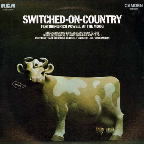 Rick Powell – Switched-On-Country (Moog Synthesizer) (VG, 1970, LP, RCA Camden – CAS-2398)