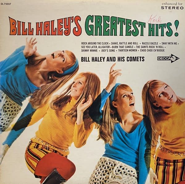 Bill Haley And His Comets – Bill Haley's Greatest Hits! (VG, 1967, LP, Decca – DL75027)
