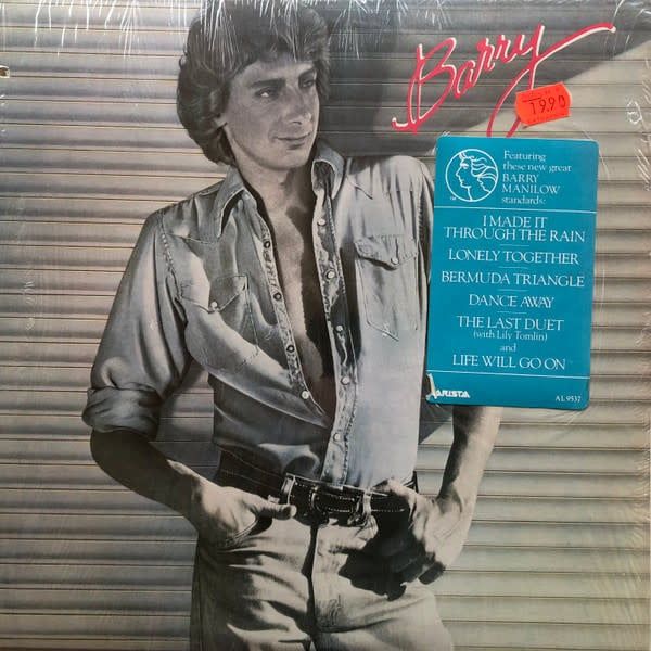 Barry Manilow – Barry (VG+, 1980, LP, Shrink with Hype Sticker, Arista – AL 9537)