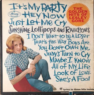 Lesley Gore – The Golden Hits Of Lesley Gore (VG, 1965, LP, Mono, Mercury – MR 21024)