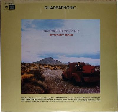 Barbra Streisand – Stoney End (VG, 1972, Quadraphonic, Columbia – CQ 30378)