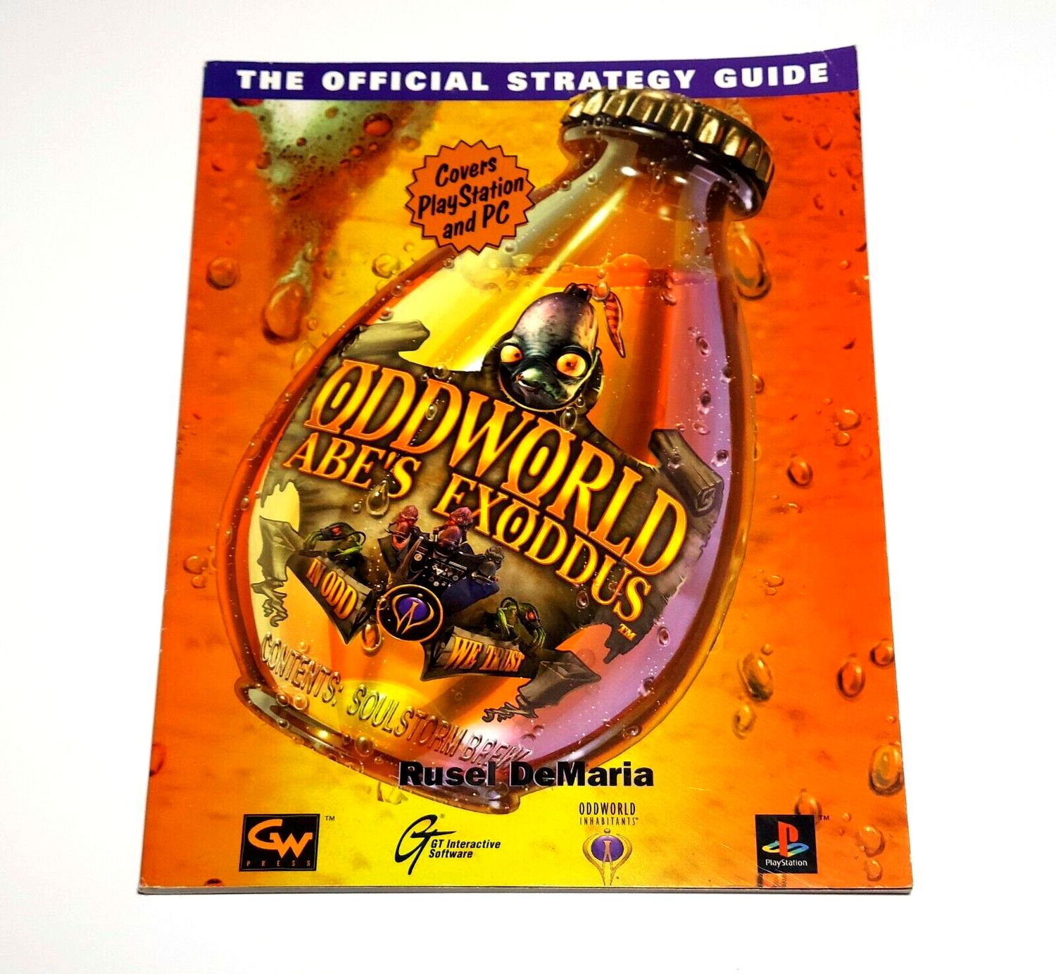 DeMaria, Rusel (794.8) Oddworld Abe's Exoddus: The Official Stategy Guide (1998)