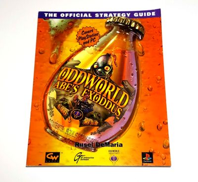 DeMaria, Rusel (794.8) Oddworld Abe's Exoddus: The Official Stategy Guide (1998)