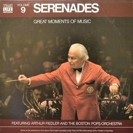 Arthur Fiedler And The Boston Pops – Great Moments Of Music, Volume 9: Serenades (NM/Sealed, 1980, LP, Time Life Records – STLS-6009-J)