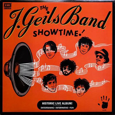 The J. Geils Band – Showtime! (VG, 1982, LP, EMI America – R 113346)