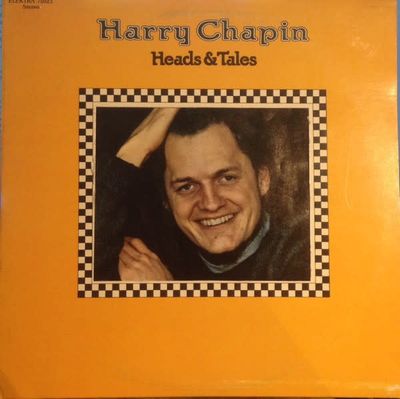 Harry Chapin – Heads &amp; Tales (VG, 1972, LP, Die-Cut Cover with Insert, Elektra – EKS 75023 / 75023)