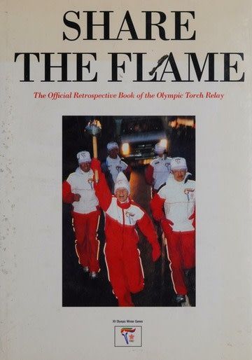 Hobson, Alan (971) Share the Flame: The Official Retrospective of the Olympic Torch Relay (HC)