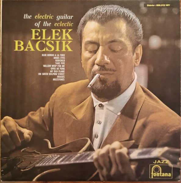 Elek Bacsik – The Electric Guitar Of The Eclectic Elek Bacsik (VG, 1962, LP, Fontana – 885.512 MY)