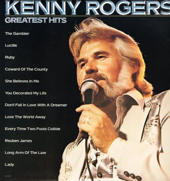 Kenny Rogers – Greatest Hits (VG+, 1980, LP, Shrink, Liberty – LOO 1072)