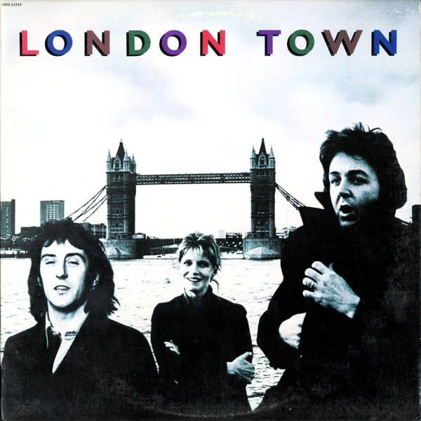 Wings (Paul McCartney) – London Town (VG, 1978, LP, With Poster, Capitol Records – SWX-11777)