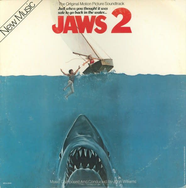 John Williams – Jaws 2 (The Original Motion Picture Soundtrack) (VG, LP, MCA-3045, 1978)