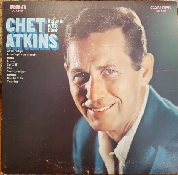 Chet Atkins – Relaxin' With Chet (G+, LP, Reissue, RCA Camden – CAS-2296)
