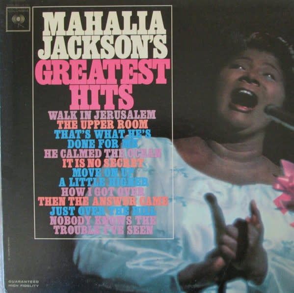 Mahalia Jackson – Mahalia Jackson's Greatest Hits (G+, 1963, LP, Columbia – CL 2004)