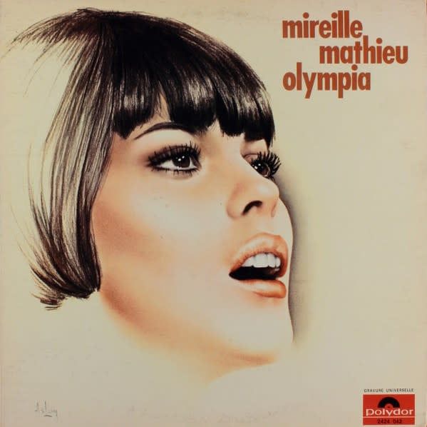 Mireille Mathieu – Olympia (VG, LP, Polydor – 2424 042)