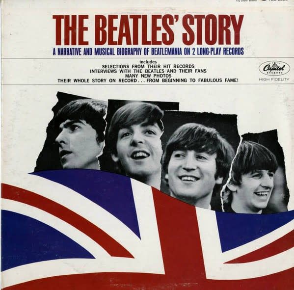 The Beatles – The Beatles&#39; Story (VG, 1964, 2LP, Capitol Records – TBO-2222)