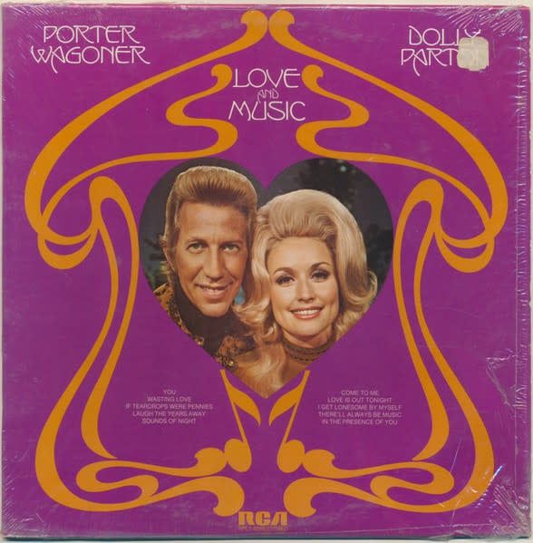 Porter Wagoner And Dolly Parton – Love And Music (VG, 1973, LP, RCA Victor – APL1-0248)
