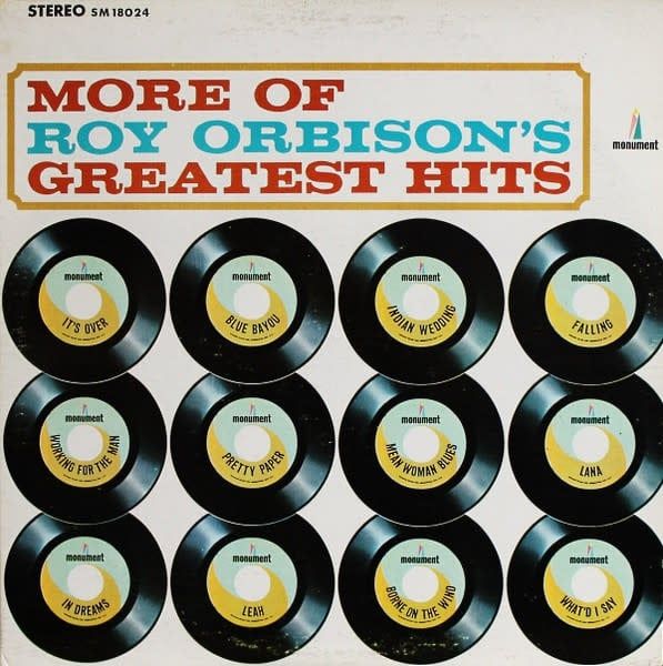 Roy Orbison – More Of Roy Orbison&#39;s Greatest Hits (G+, 1964, LP, Stereo, Monument – SM 8024)