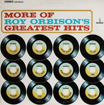 Roy Orbison – More Of Roy Orbison's Greatest Hits (G+, 1964, LP, Stereo, Monument – SM 8024)