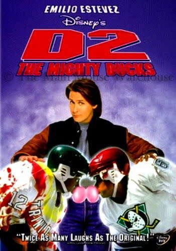 D2: The Mighty Ducks (1994) (DVD) Emilio Estevez