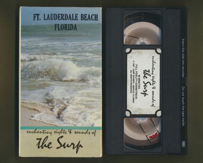 Enchanting Sights &amp; Sounds Of The Surf (1987, VHS) Ft Lauderdale Beach Florida EB25