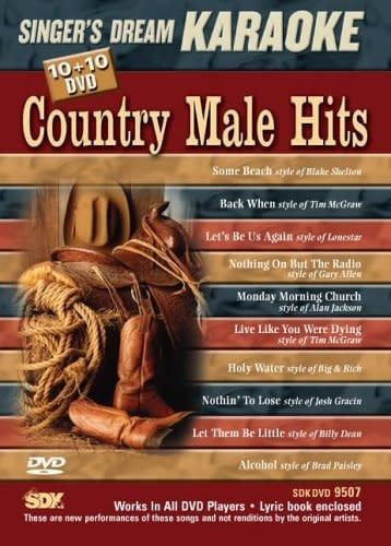Karaoke Singer's Dream Karaoke Country Male Hits (2005, DVD)