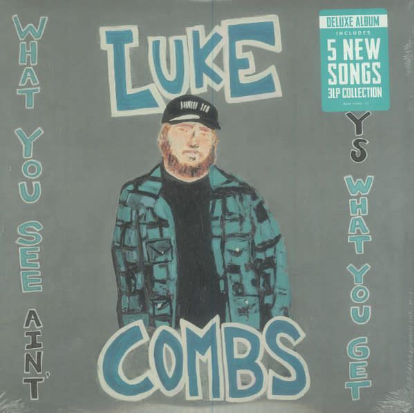 Luke Combs – What You See Ain&#39;t Always What You Get (VG+, 2020, 3 x LP, Deluxe Edition, Tri-fold, River House Artists, LLC – 19439-79498-1)