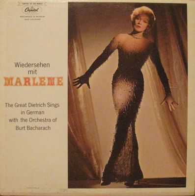 Marlene Dietrich – Wiedersehen Mit Marlene (VG, 1960, LP, Mono, Capitol Records – T-10282)