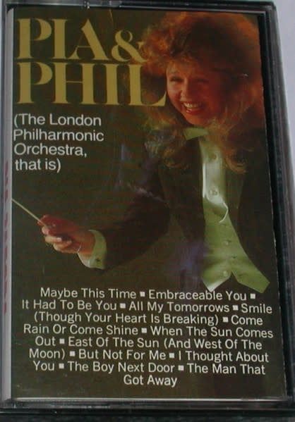 Pia Zadora With The The London Philharmonic Orchestra – Pia &amp; Phil (CAS, 1985, CBS Associated Records – PZT 40259)