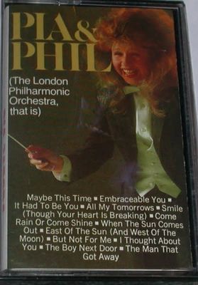 Pia Zadora With The The London Philharmonic Orchestra – Pia &amp; Phil (CAS, 1985, CBS Associated Records – PZT 40259)