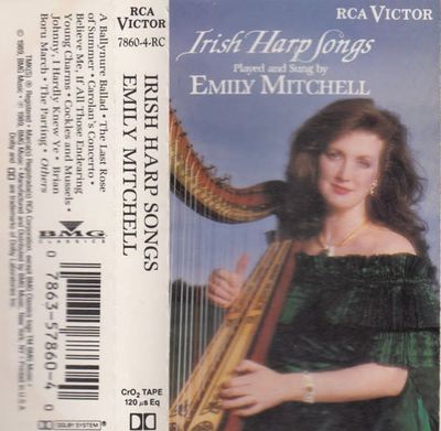 Emily Mitchell – Irish Harp Songs (CAS, 1989, RCA Victor – 7860-4-RC)