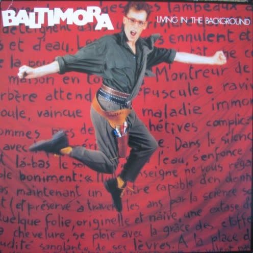 Baltimora – Living In The Background (VG, 1985, LP, Manhattan Records – SQ-53020)