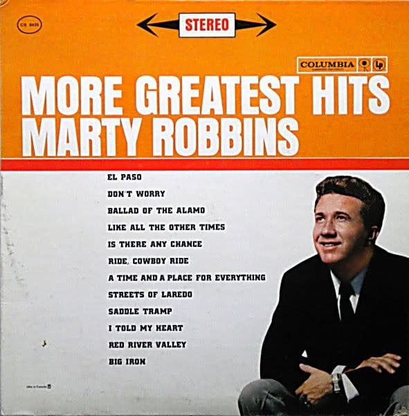Marty Robbins – More Greatest Hits (VG, 1963, LP, Columbia – CS-8435)
