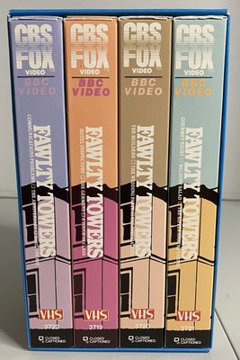Fawlty Towers Complete Series (4xVHS, 1986) John Cleese