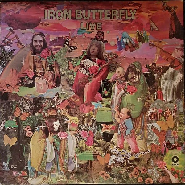 Iron Butterfly – Live (G+, 1970, LP, ATCO Records – SD 33-318)